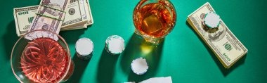 রুলেট চাকা এবং সংখ্যা বিন্যাস